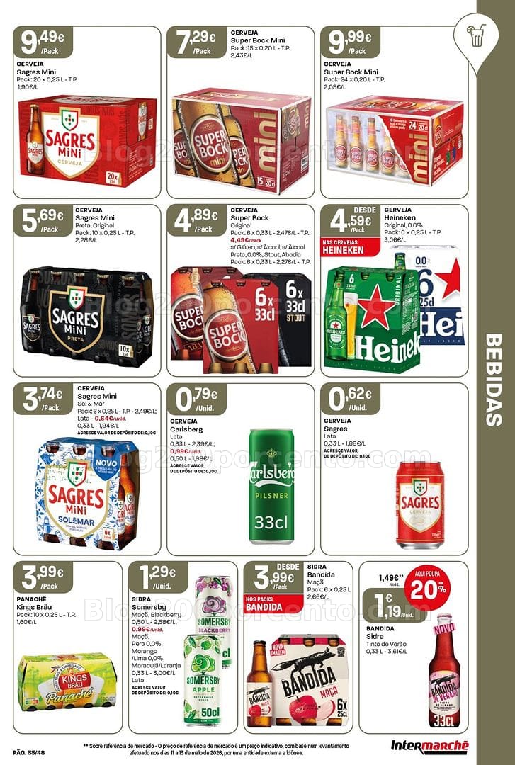 Antevisão Folheto INTERMARCHÉ Super Promoções de 18 a 24 junho
