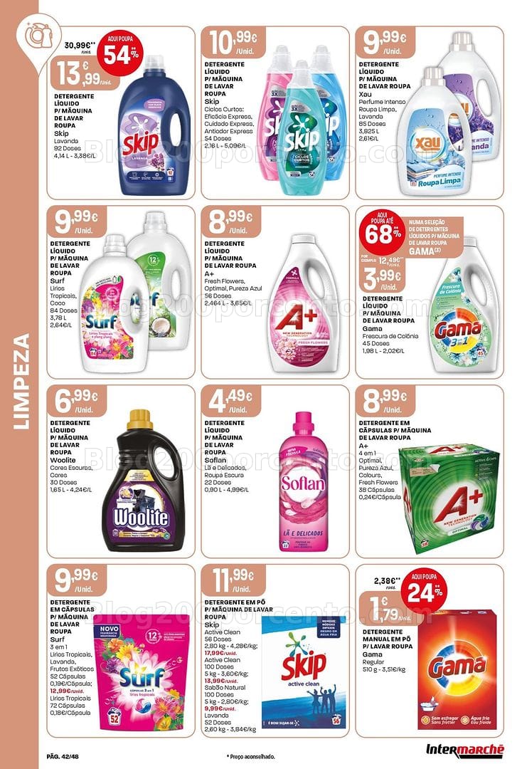 Antevisão Folheto INTERMARCHÉ Super Promoções de 18 a 24 junho