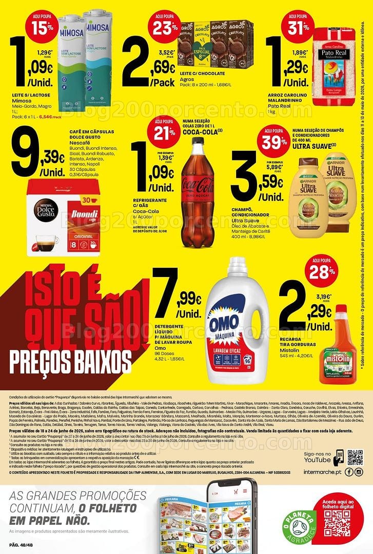 Antevisão Folheto INTERMARCHÉ Super Promoções de 18 a 24 junho