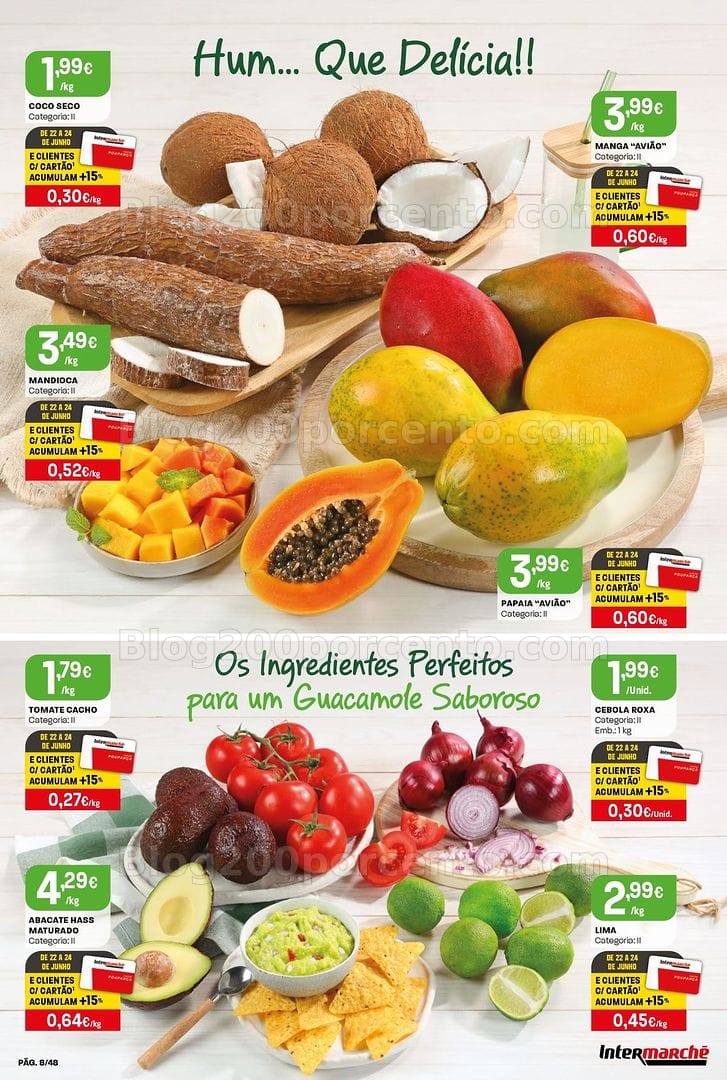 Antevisão Folheto INTERMARCHÉ Super Promoções de 18 a 24 junho
