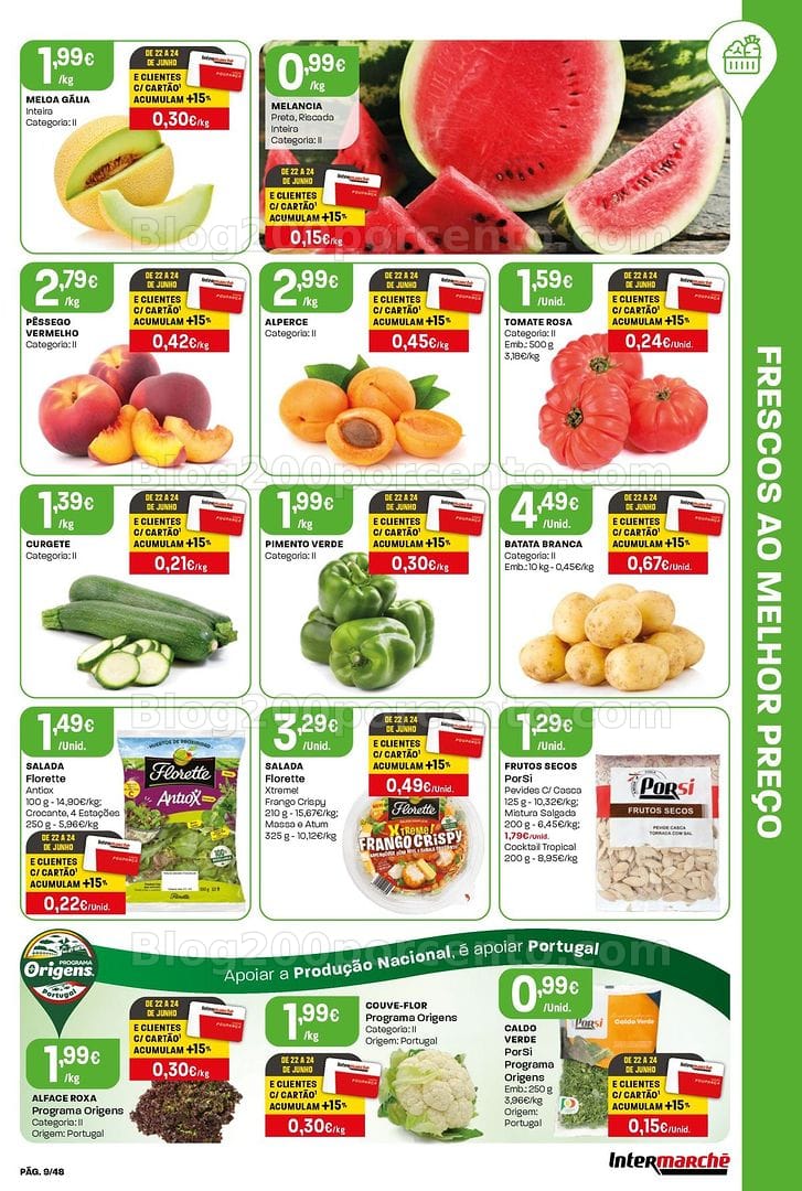 Antevisão Folheto INTERMARCHÉ Super Promoções de 18 a 24 junho