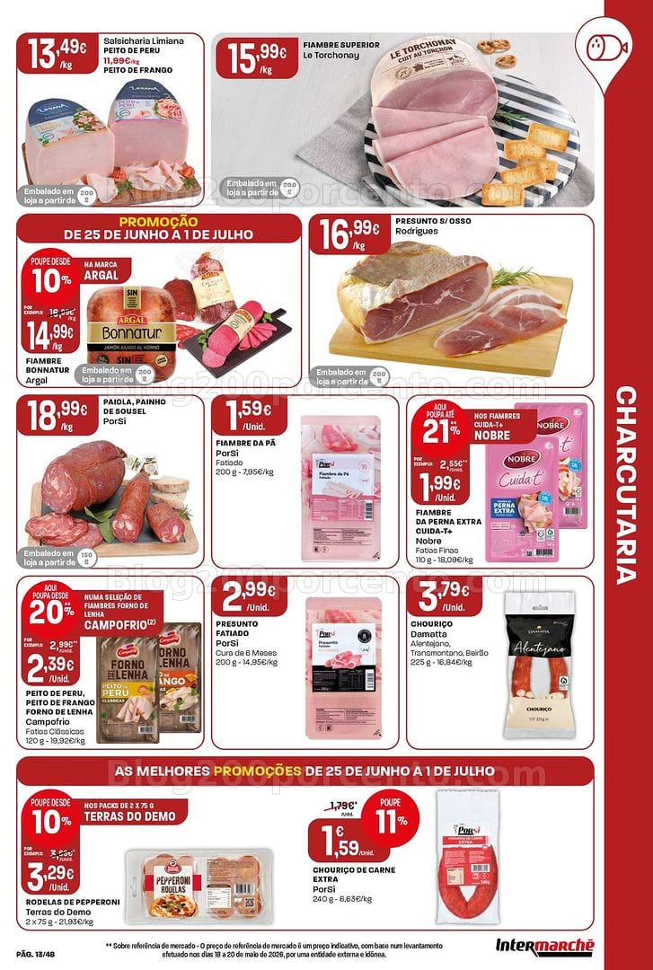 Antevisão Folheto INTERMARCHÉ Super Promoções de 25 junho a 1 julho