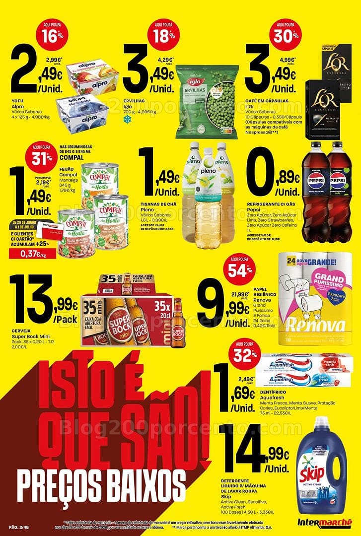 Antevisão Folheto INTERMARCHÉ Super Promoções de 25 junho a 1 julho
