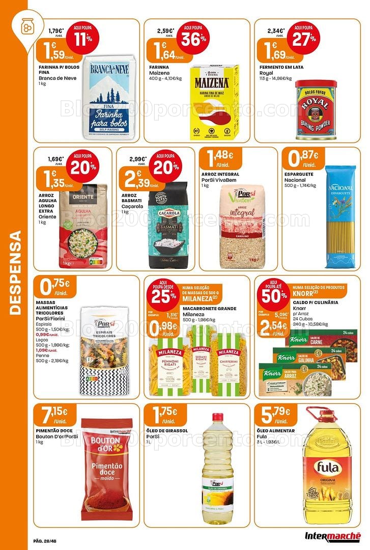 Antevisão Folheto INTERMARCHÉ Super Promoções de 25 junho a 1 julho