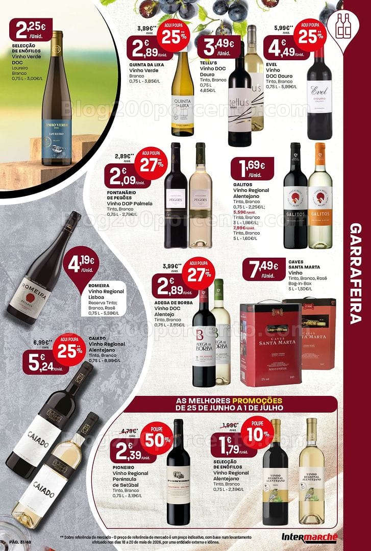 Antevisão Folheto INTERMARCHÉ Super Promoções de 25 junho a 1 julho