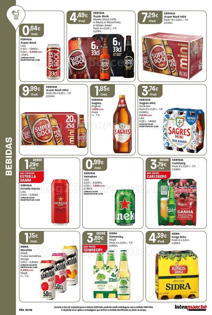 Antevisão Folheto INTERMARCHÉ Super Promoções de 25 junho a 1 julho