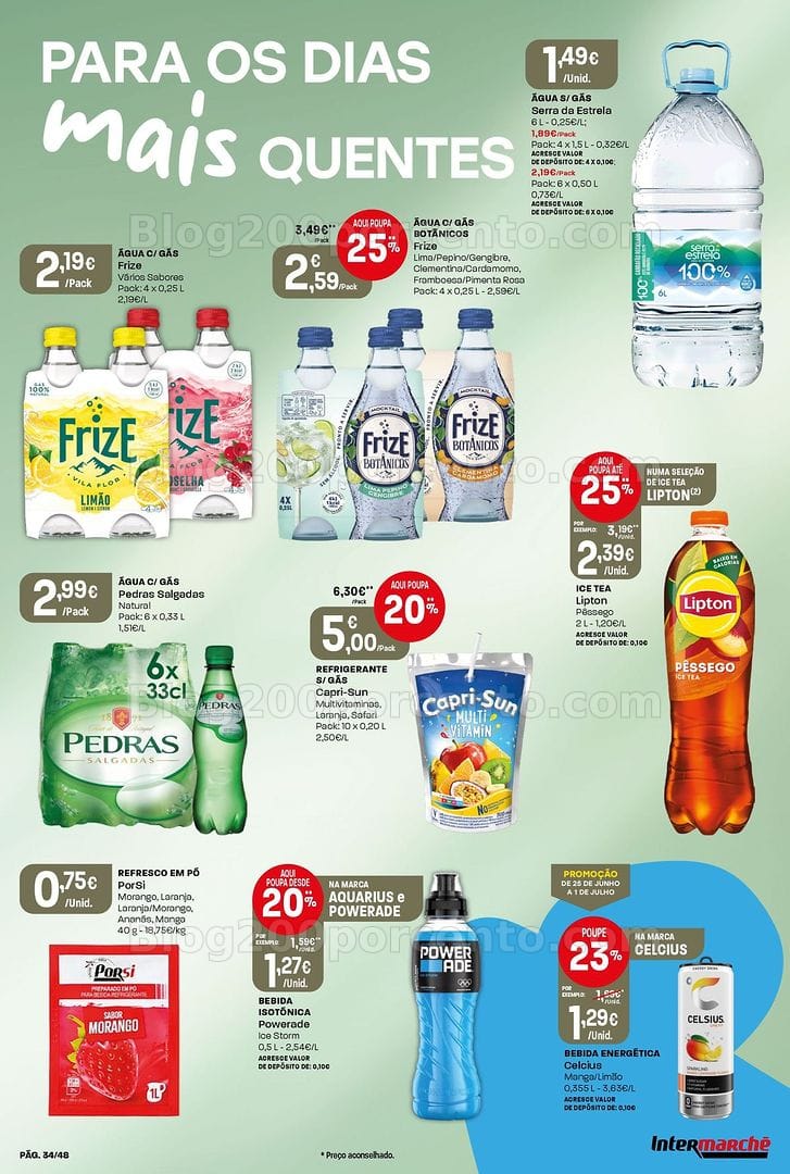Antevisão Folheto INTERMARCHÉ Super Promoções de 25 junho a 1 julho