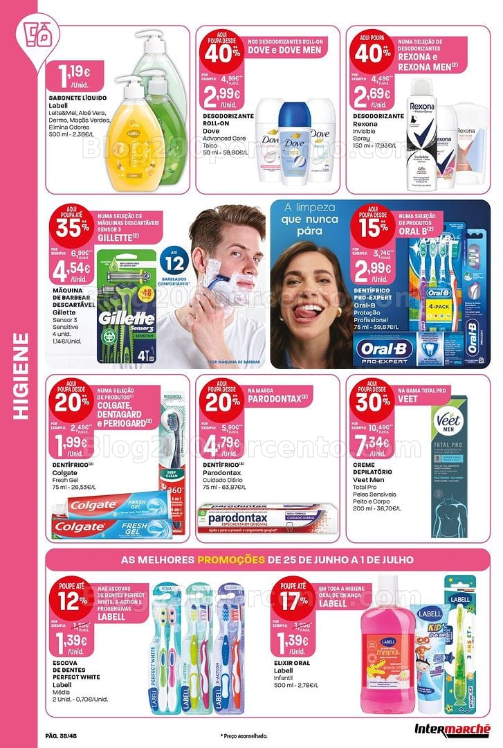 Antevisão Folheto INTERMARCHÉ Super Promoções de 25 junho a 1 julho