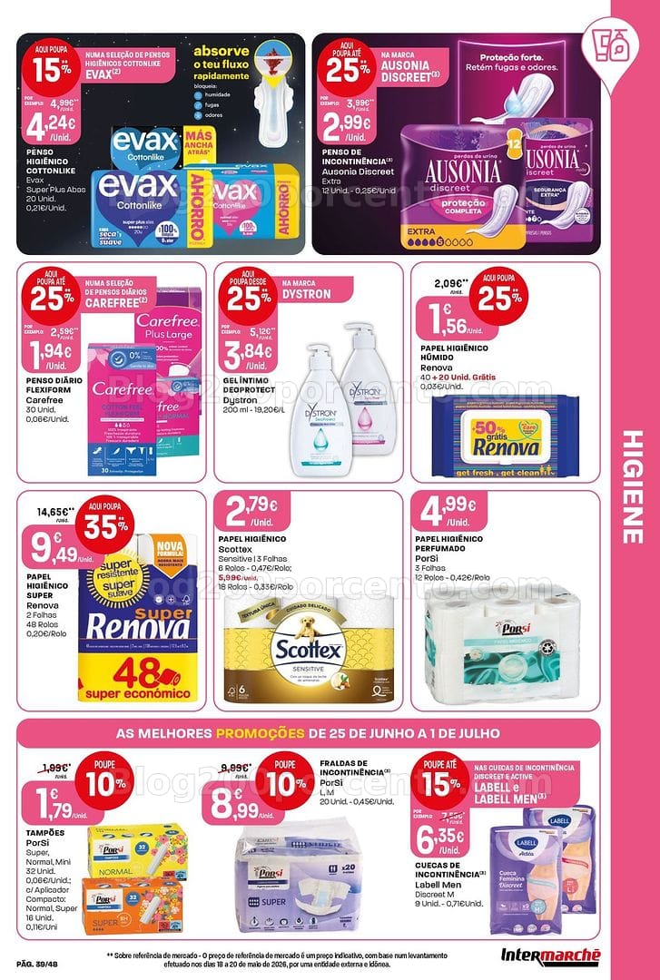 Antevisão Folheto INTERMARCHÉ Super Promoções de 25 junho a 1 julho