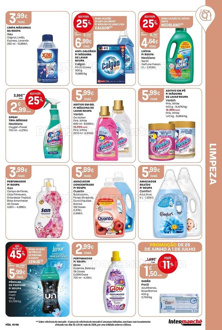 Antevisão Folheto INTERMARCHÉ Super Promoções de 25 junho a 1 julho