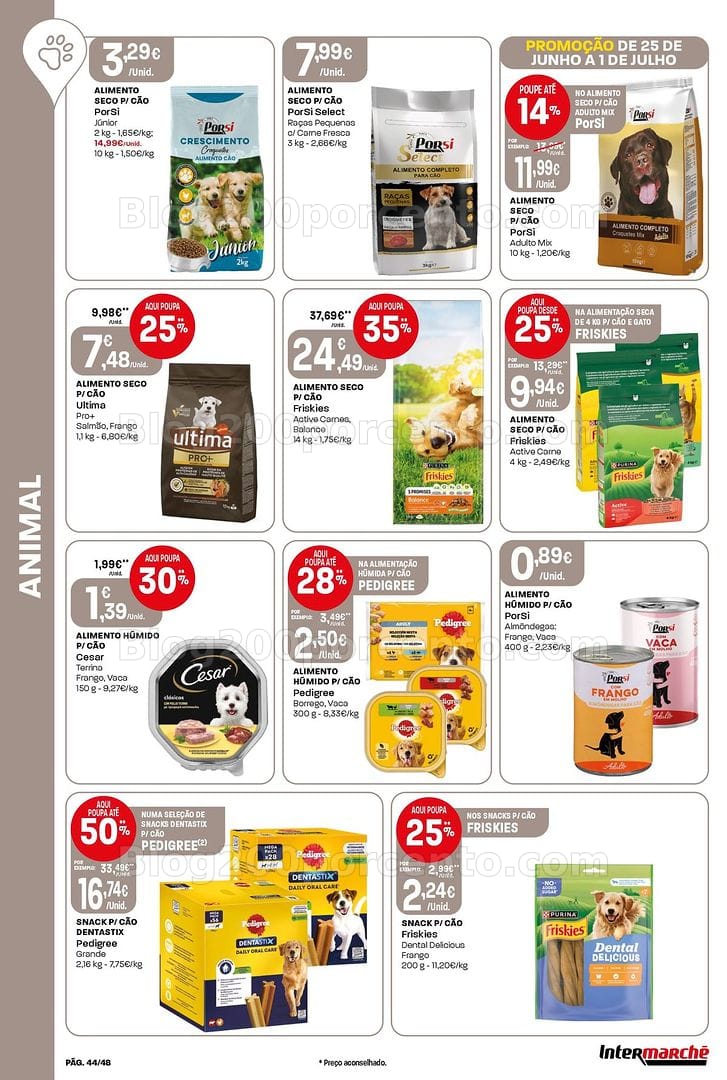 Antevisão Folheto INTERMARCHÉ Super Promoções de 25 junho a 1 julho