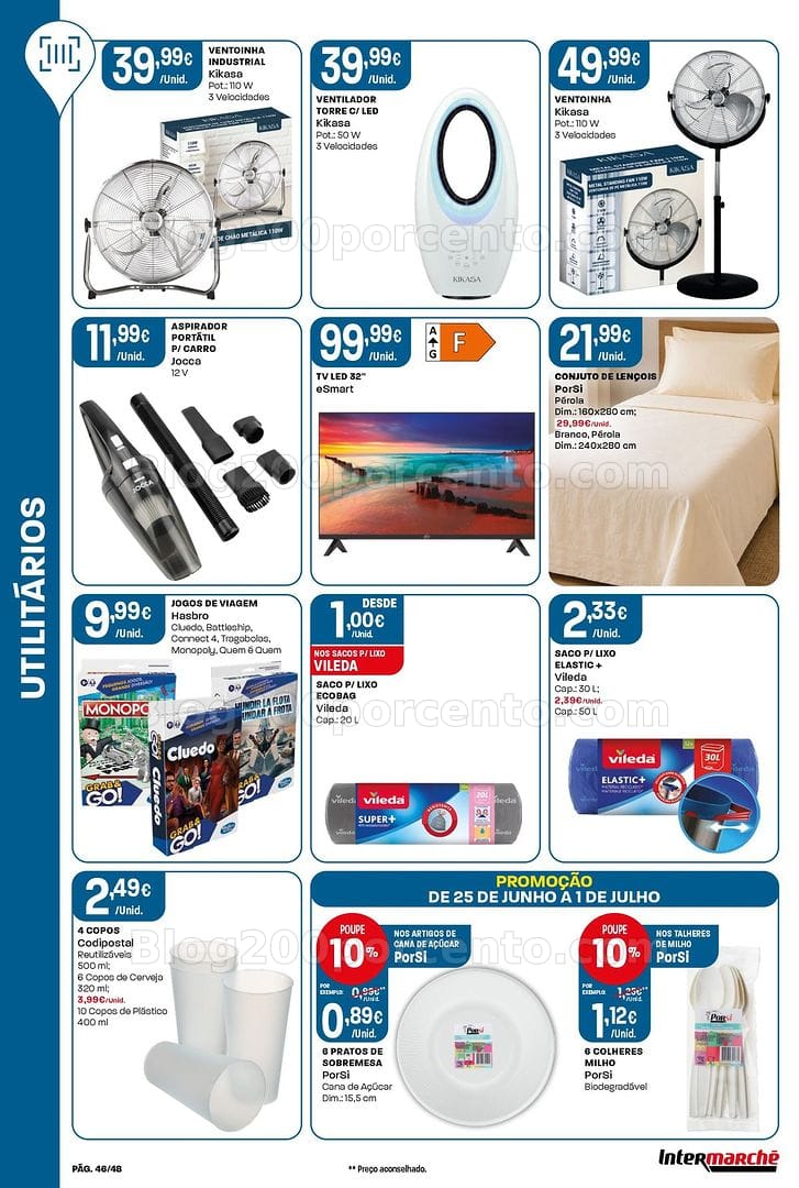 Antevisão Folheto INTERMARCHÉ Super Promoções de 25 junho a 1 julho