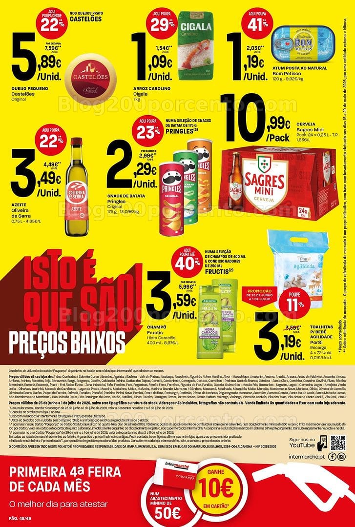 Antevisão Folheto INTERMARCHÉ Super Promoções de 25 junho a 1 julho