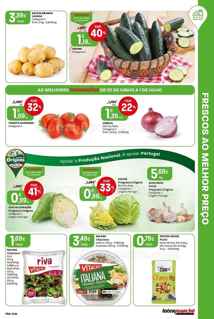 Antevisão Folheto INTERMARCHÉ Super Promoções de 25 junho a 1 julho