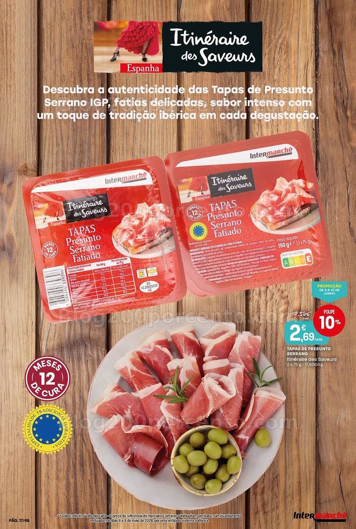 Antevisão Folheto INTERMARCHÉ Super Promoções de 4 a 10 junho