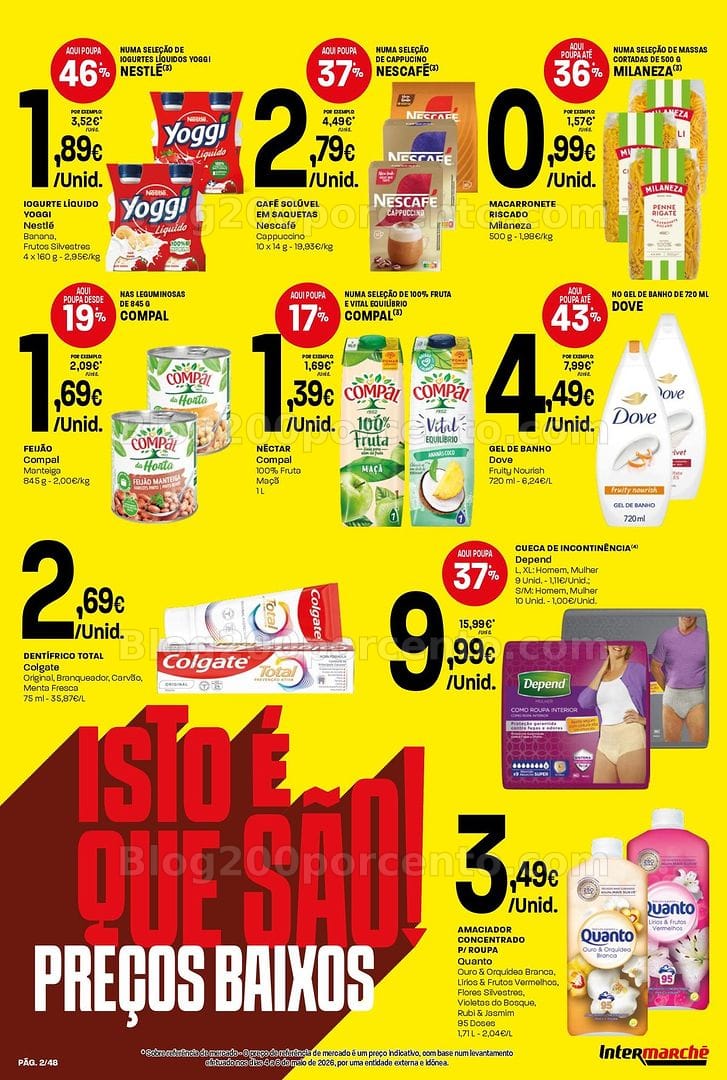 Antevisão Folheto INTERMARCHÉ Super Promoções de 4 a 10 junho