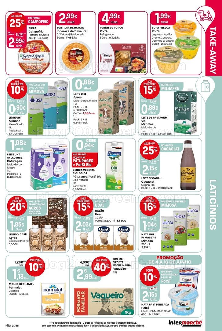 Antevisão Folheto INTERMARCHÉ Super Promoções de 4 a 10 junho