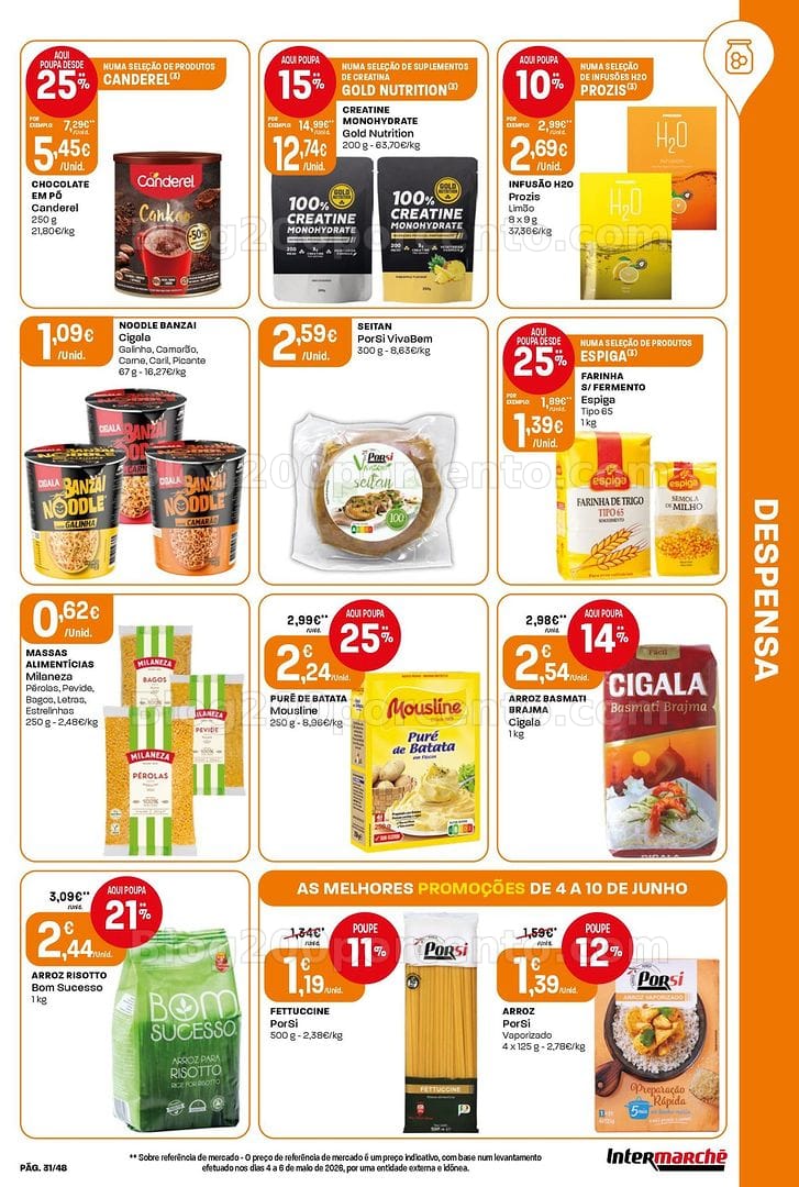 Antevisão Folheto INTERMARCHÉ Super Promoções de 4 a 10 junho