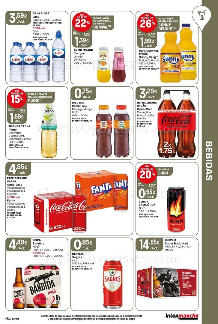Antevisão Folheto INTERMARCHÉ Super Promoções de 4 a 10 junho