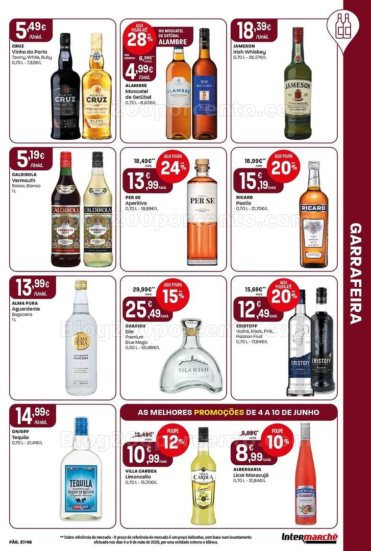 Antevisão Folheto INTERMARCHÉ Super Promoções de 4 a 10 junho