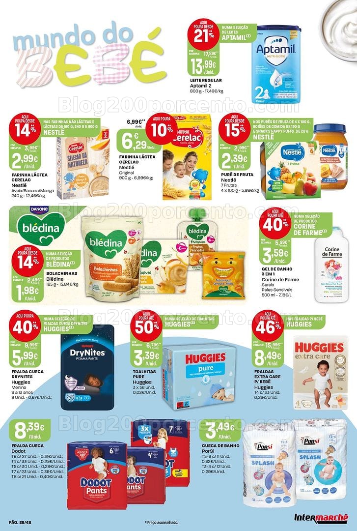 Antevisão Folheto INTERMARCHÉ Super Promoções de 4 a 10 junho