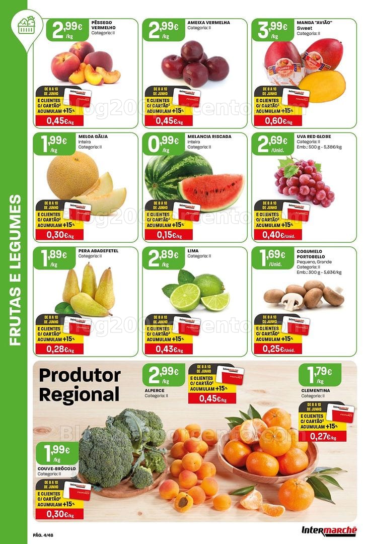 Antevisão Folheto INTERMARCHÉ Super Promoções de 4 a 10 junho