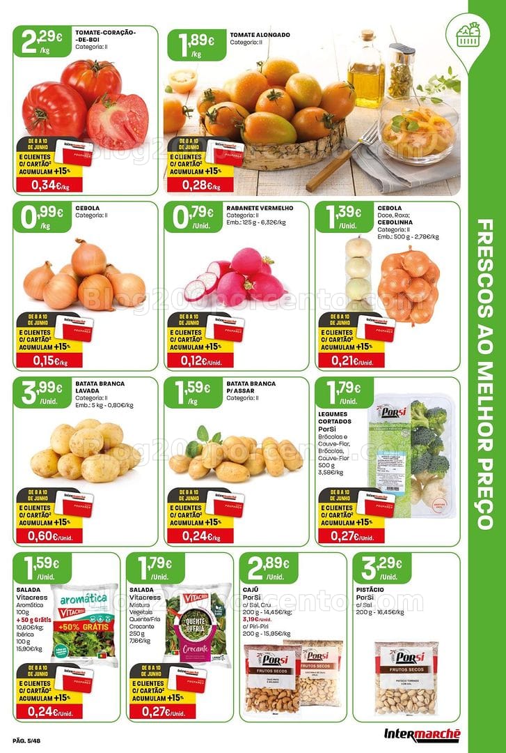 Antevisão Folheto INTERMARCHÉ Super Promoções de 4 a 10 junho