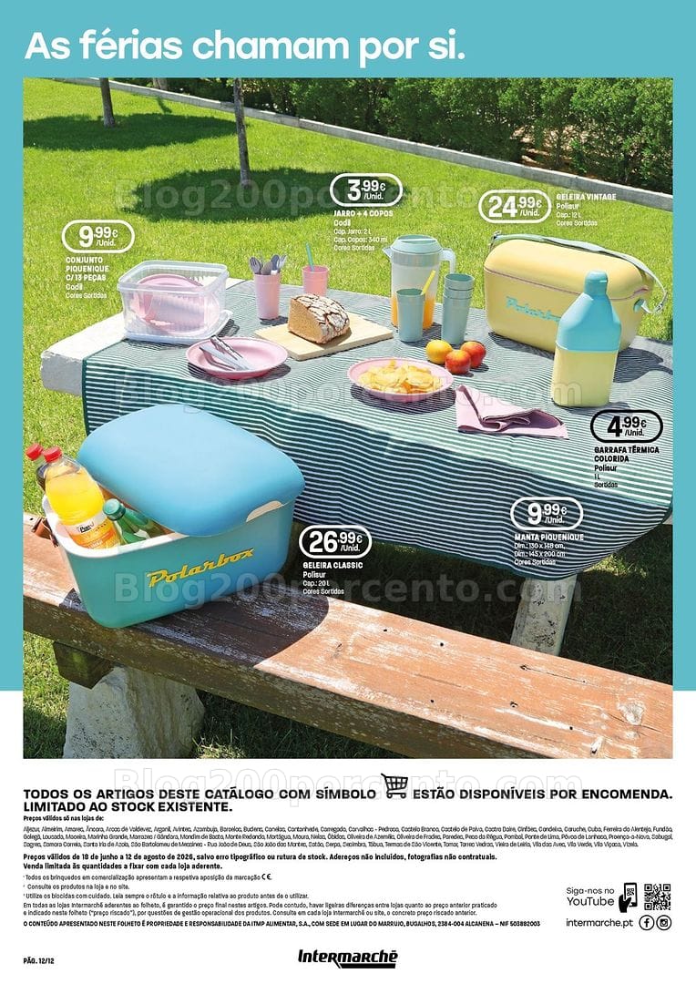 Antevisão Folheto INTERMARCHÉ Verão Promoções de 18 junho a 12 agosto