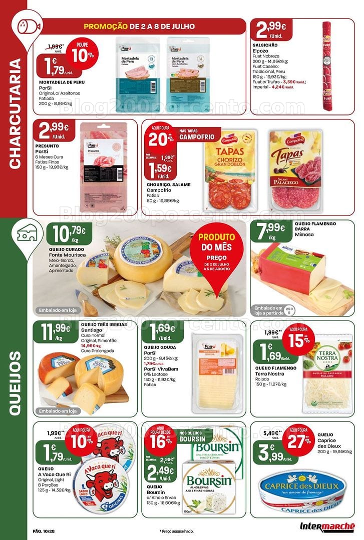 Antevisão Folheto INTERMARCHÉ Contact Promoções de 2 a 8 julho