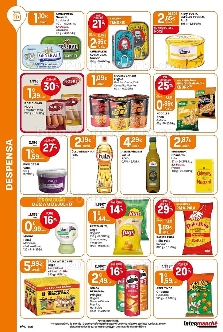Antevisão Folheto INTERMARCHÉ Contact Promoções de 2 a 8 julho