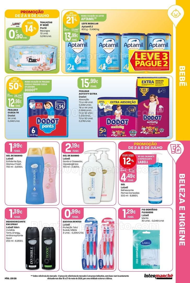 Antevisão Folheto INTERMARCHÉ Contact Promoções de 2 a 8 julho