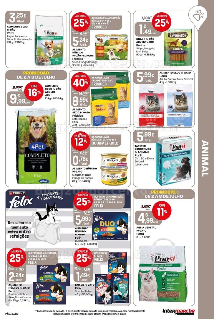 Antevisão Folheto INTERMARCHÉ Contact Promoções de 2 a 8 julho