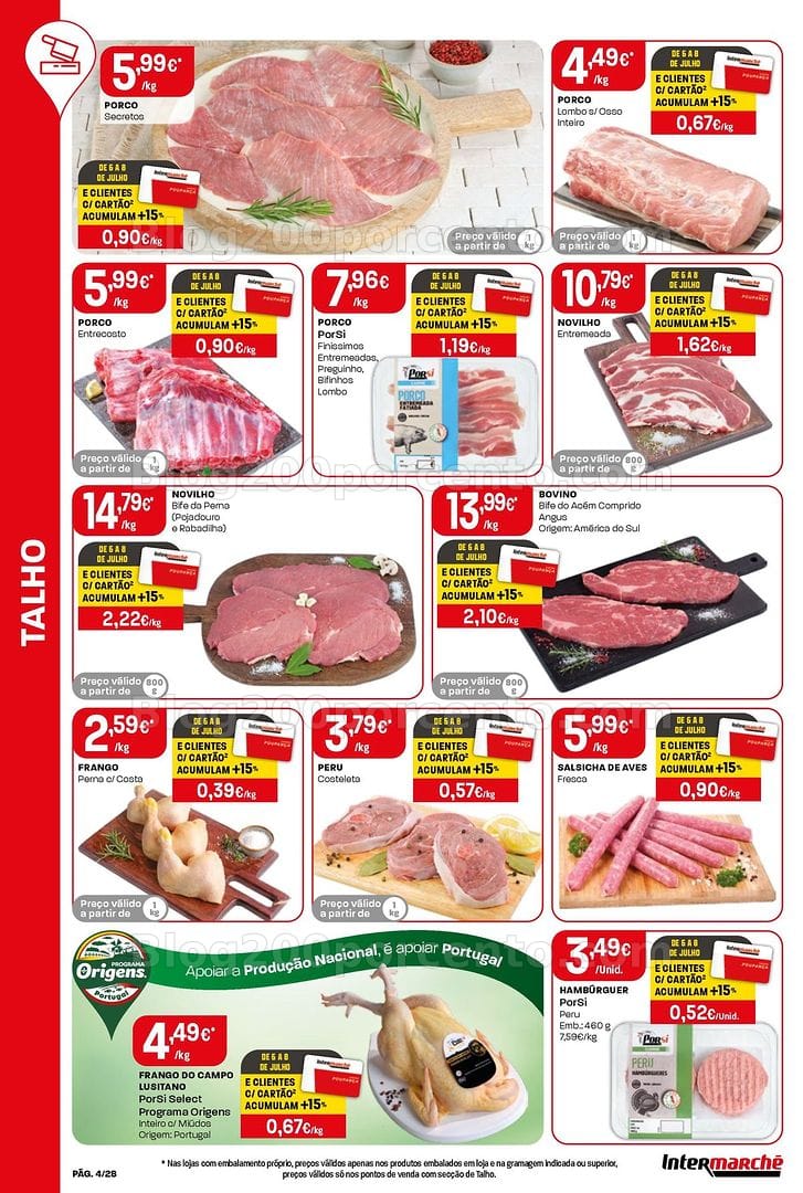 Antevisão Folheto INTERMARCHÉ Contact Promoções de 2 a 8 julho