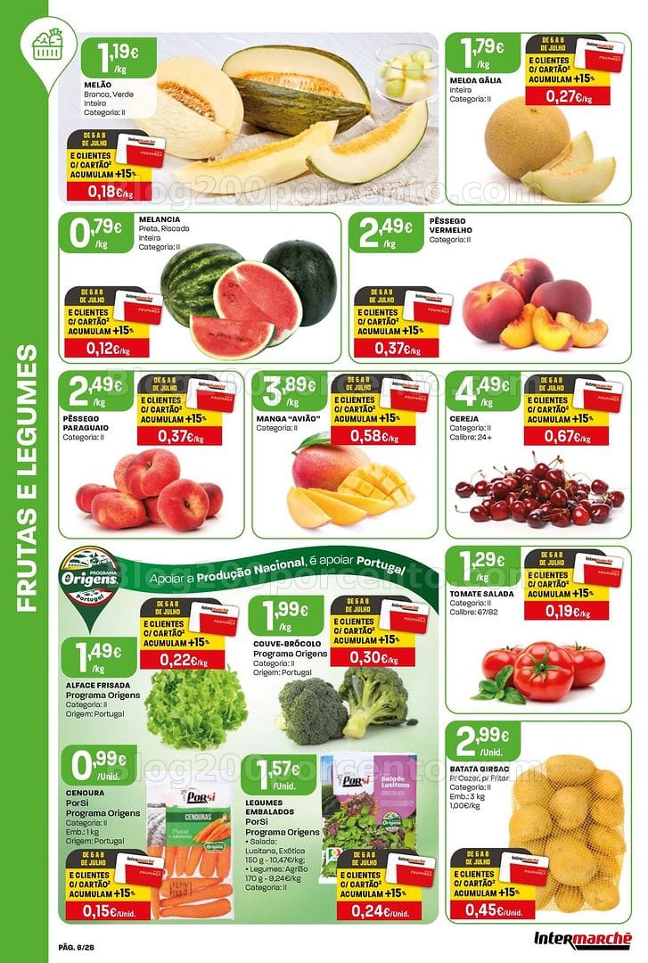 Antevisão Folheto INTERMARCHÉ Contact Promoções de 2 a 8 julho