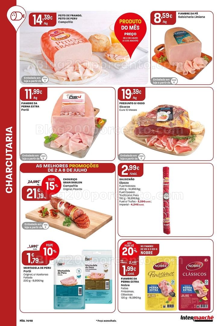 Antevisão Folheto INTERMARCHÉ Super Promoções de 2 a 8 julho