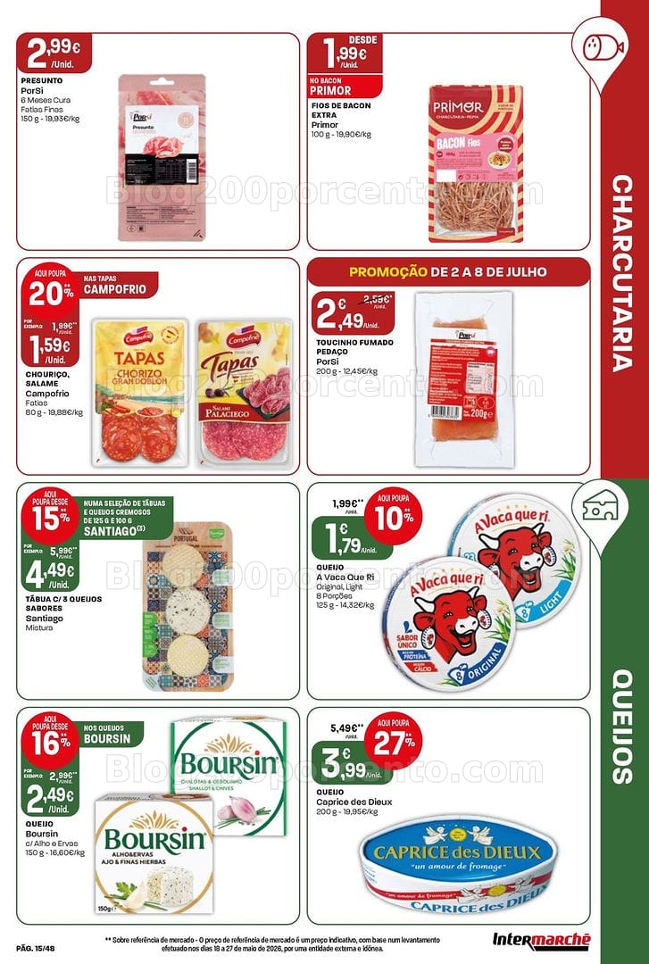 Antevisão Folheto INTERMARCHÉ Super Promoções de 2 a 8 julho