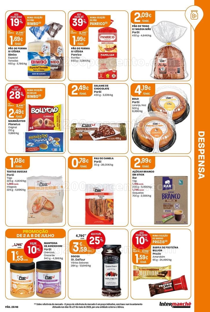 Antevisão Folheto INTERMARCHÉ Super Promoções de 2 a 8 julho