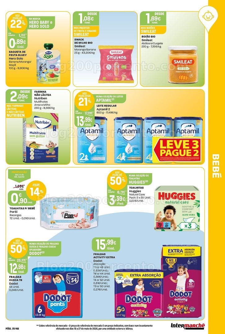 Antevisão Folheto INTERMARCHÉ Super Promoções de 2 a 8 julho