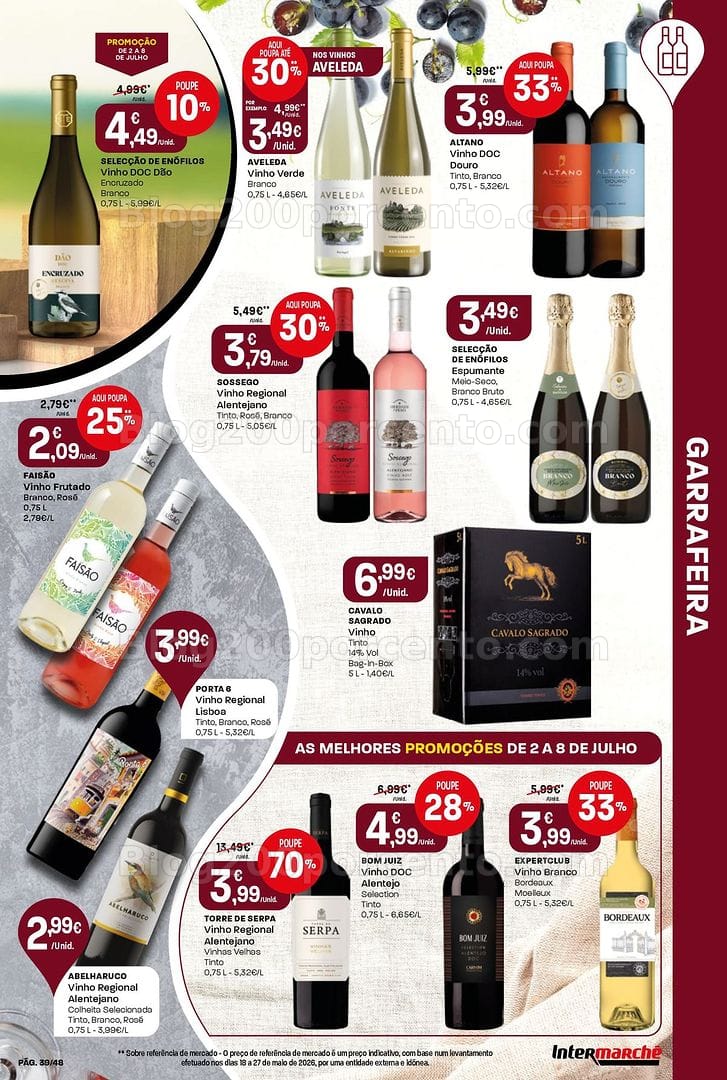 Antevisão Folheto INTERMARCHÉ Super Promoções de 2 a 8 julho