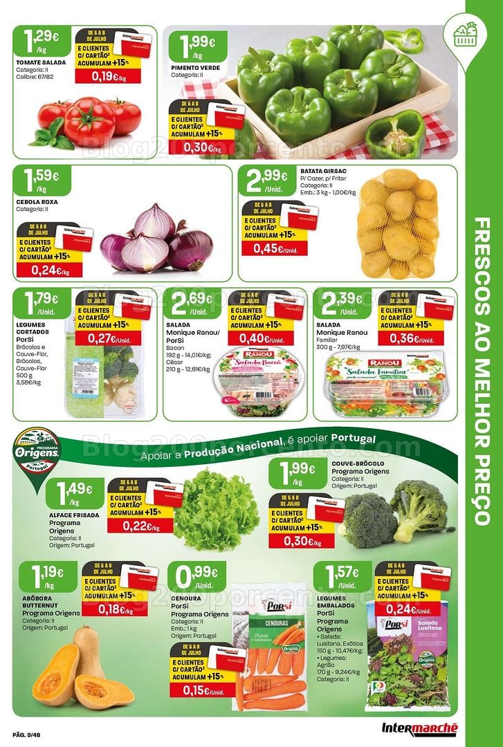 Antevisão Folheto INTERMARCHÉ Super Promoções de 2 a 8 julho