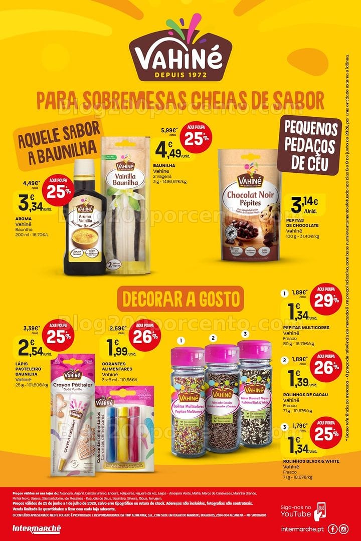 Antevisão Folheto INTERMARCHÉ Temperos e Sabores Promoções de 25 junho a 1 julho