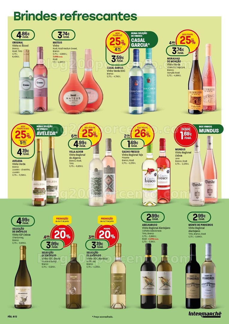 Antevisão Folheto INTERMARCHÉ Especial Mundial Promoções de 4 a 17 junho