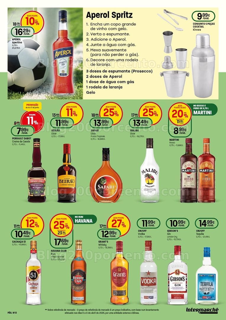 Antevisão Folheto INTERMARCHÉ Especial Mundial Promoções de 4 a 17 junho