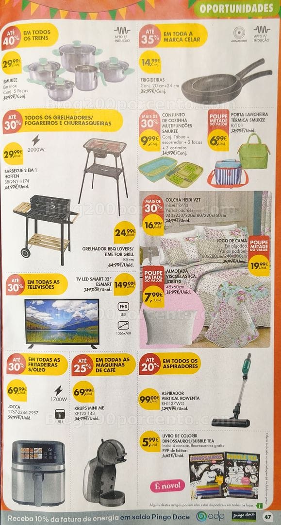 Antevisão Folheto PINGO DOCE Bazar Promoções de 9 a 15 junho