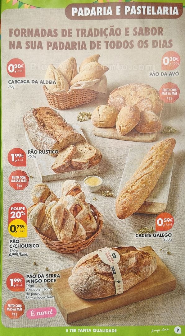 Antevisão Folheto PINGO DOCE Promoções de 9 a 15 junho