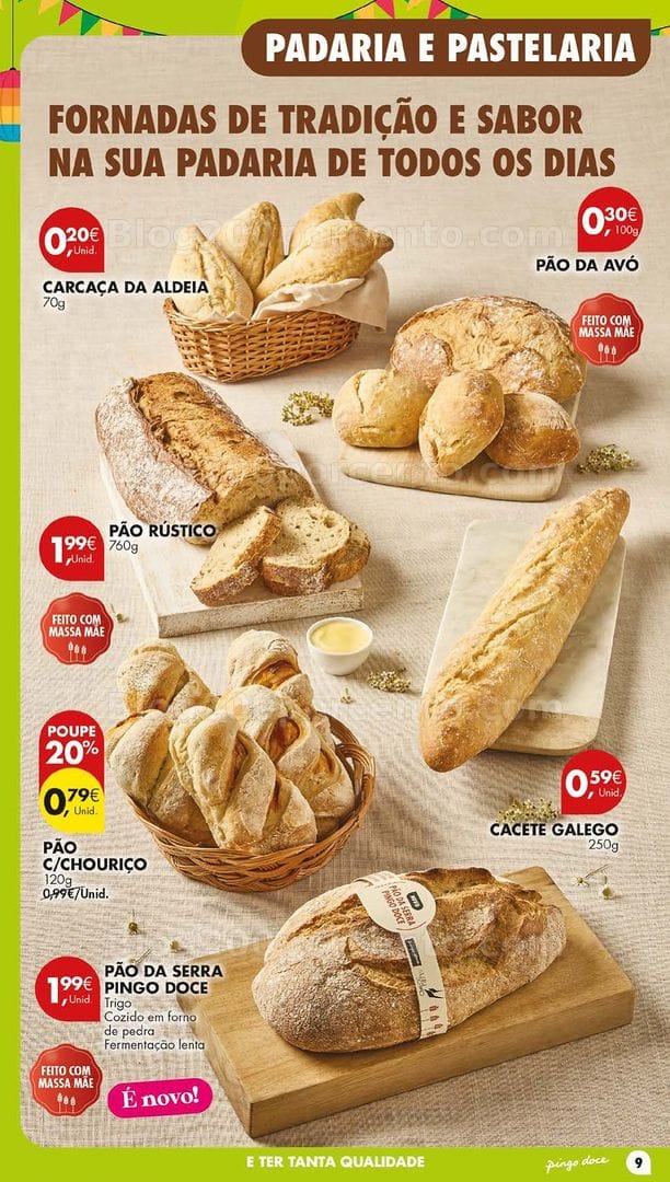 Antevisão Folheto PINGO DOCE Lojas Grandes Promoções de 9 a 15 junho