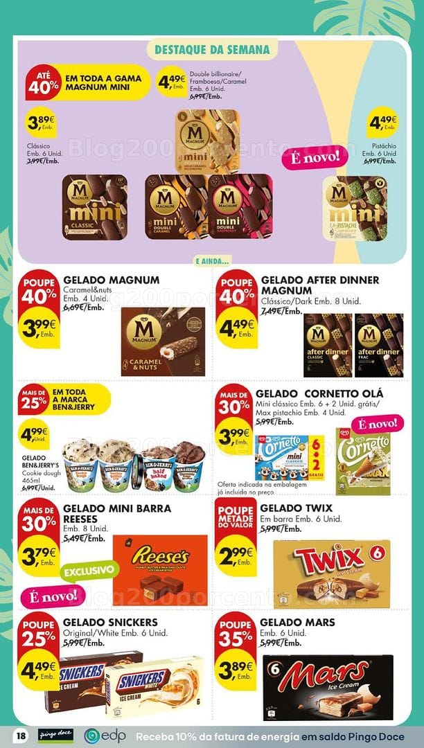 Antevisão Folheto PINGO DOCE Lojas Grandes Promoções de 9 a 15 junho