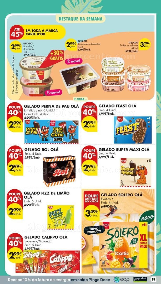 Antevisão Folheto PINGO DOCE Lojas Grandes Promoções de 9 a 15 junho