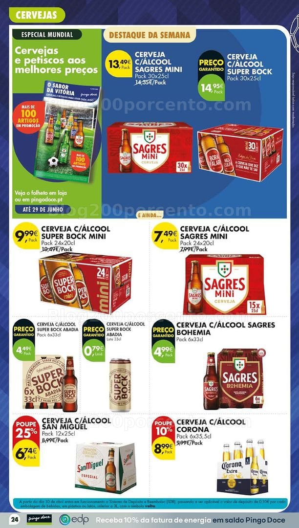 Antevisão Folheto PINGO DOCE Lojas Grandes Promoções de 9 a 15 junho