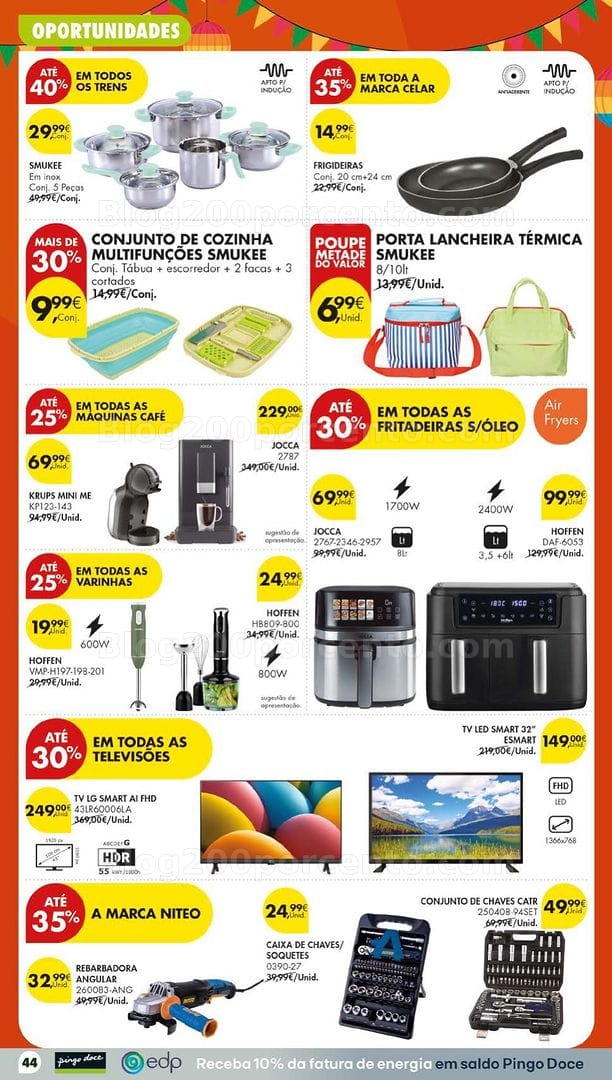 Antevisão Folheto PINGO DOCE Lojas Grandes Promoções de 9 a 15 junho